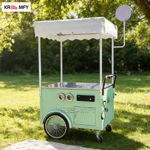 Carrito de Mano de Fibra de Vidrio Estilo Vintage para Servicio de Helados y Gelato Italiano - Product Image 2