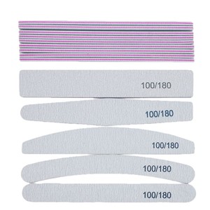 Neiss professionale Zebra lima per unghie durevole in acciaio inossidabile spugna smacchiante tampone per Manicure strumento con strisce di macinazione - Product Image 2