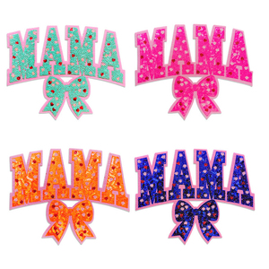 2025 Popular Nuevo Día del maestro parche de diseñador grande personalizado Chenille bordado brillo arco parches transferencia de calor para ropa - Product Image 6