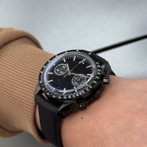 Nouvelle montre mécanique pour homme tendance et très vendue - Montre noire de luxe de haute qualité - Product Image 4