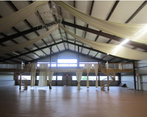 Modern büyük ölçekli çelik yapı düğün salonu prefabrik düğün binası özel düğün mekan - Product Image 3