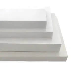 Plaque de feuille de PTFE multi-spécifications blanc 100% matériau vierge fournisseur d'usine feuilles de PTFE