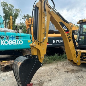 Buen estado Maquinaria de movimiento de tierras agrícola Cargador CAT420 420F Retroexcavadora usada - Product Image 4