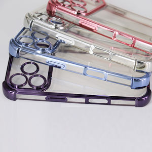 Étui en TPU antichoc neuf en boîte avec support de cadre d'appareil photo pour la série 17, quatre coins pour la protection - Product Image 1