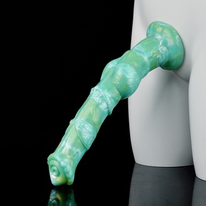 Wholesale Popular Animal Suction Cup <b>Dildo</b> in Europe and US Total Length Color Artificial Sex Toys <b>Dildos</b> for Women - Product Image 4