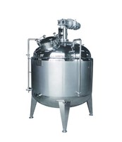 Réservoir à double enveloppe pour le mélange, l'émulsification et l'homogénéisation des jus