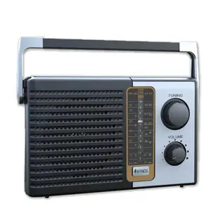 Portable BT Wireless Speaker Battery Operated Ac Power Dsp Plug Am Fm Radio With Best Reception