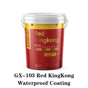 Revestimiento Impermeable Elastomérico de Caucho GX-103 Red King Kong <span class=keywords><strong>para</strong></span> <span class=keywords><strong>Techos</strong></span> Planos de Hormigón en Almacenes y Terrazas, <span class=keywords><strong>Membrana</strong></span> Líquida con Certificación CE - Product Image 6