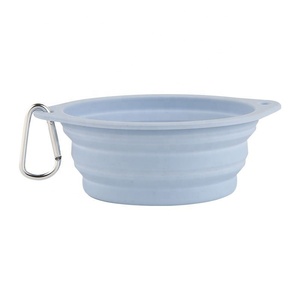 OEM ODM Factory Wholesale Pet Silicone Folding <b>Bowl</b> Outdoor Portable <b>Dog</b> <b>Bowl</b> Travel Feeder for <b>Dogs</b> - Product Image 4