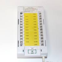 Accessoires pour interphone cinq voies d'ascenseur EMA25300F6 TB-10-G Keyuanlong en acier inoxydable moderne pour 10 appartements, hôtels et hôpitaux