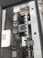 Système de contrôle Mitsubishi, machine de perçage et de fraisage de verre CNC verticale, boîte de vitesses du moteur, broche haute vitesse 0-12000 tr/min, certifiée CE