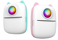 Printer Mini Multifungsi Printer Foto Termal Mini Antarmuka USB Bertenaga Baterai Multifungsi Portabel untuk Ponsel