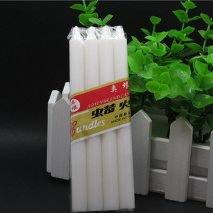 Wholesale Custom Logo Tall <strong>White</strong> <strong>Candle</strong> in Bulk - Product Image 3