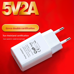 Chargeur USB 5V 2A Norme Européenne Certifié <span class=keywords><strong>GS</strong></span> UE Adaptateur Certifié <span class=keywords><strong>TUV</strong></span> <span class=keywords><strong>Rheinland</strong></span> CE - Product Image 2