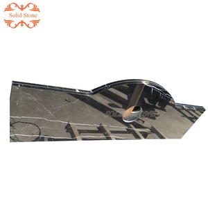 Garantía <span class=keywords><strong>de</strong></span> calidad, suministro directo <span class=keywords><strong>de</strong></span> fábrica, venta al por mayor, encimera <span class=keywords><strong>de</strong></span> mármol negro - Product Image 1