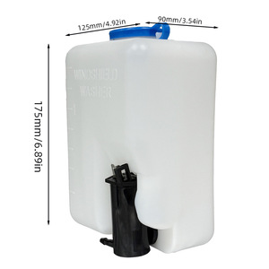 Universal Car Windshield Washer Bottle 1.5L 12V <b>Electric</b> With Pump And Hose <b>Kit</b> For Vehicle Cleaning - Product Image 3