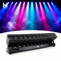 Barre LED longue 12x60W RGBW 4-en-1 avec zoom et effet multi-têtes, contrôle DMX512 RDM, éclairage de scène pour événements DJ