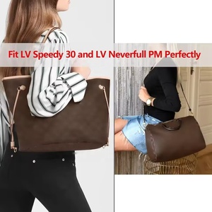 Bolsa organizadora de tela grande para bolsos de fieltro Speedy Tote, varias cortinas, solución de almacenamiento, monedero, organizador, bolsa de maquillaje, bolso interior - Product Image 5