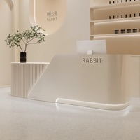 Réception Moderne et Simple pour Salons de Beauté Médicaux, Salons de Coiffure, Boutiques de Vêtements Féminins – Conception Personnalisée pour Entreprises