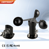 Anémomètre à coupelles 0‑30m/s RS485 4‑20mA 0‑5V pour station météo capteur de vitesse du vent