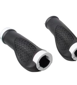 Poignées de vélo de montagne verrouillables en caoutchouc, disponibles en plusieurs couleurs - Product Image 1