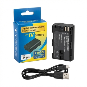 <span class=keywords><strong>ค</strong></span>วามจุ<span class=keywords><strong>ส</strong></span>ูง2600มิลลิแอมป์ต่อชั่วโมง7.2โวลต์ประเภท C USB ชาร์จโดยตรงกล้องแบตเตอรี่ LP E6NH <span class=keywords><strong>ส</strong></span>ำหรับ <span class=keywords><strong>Canon</strong></span> EOS R5 <span class=keywords><strong>R6</strong></span> - Product Image 3