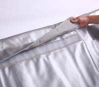 Couverture de sauna infrarouge lointain 3 zones de haute qualité pour la détoxification, la perte de poids et le drainage lymphatique