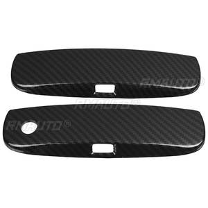 Para Dodge Charger 2011-2021, Cubierta Decorativa para Manija de Puerta Exterior de Coche, Adhesivo Decorativo, Accesorios de Fibra de Carbono ABS, Negro - Product Image 4