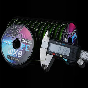 Ligne <span class=keywords><strong>de</strong></span> pêche flottante tressée à 8 brins, haute sensibilité, résistante à l'abrasion, série LUYA, 1200 m - Product Image 2
