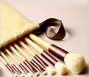 Petit coffret <span class=keywords><strong>de</strong></span> pinceaux <span class=keywords><strong>de</strong></span> <span class=keywords><strong>maquillage</strong></span>, boîte pour 12 étiquettes privée, Logo personnalisé <span class=keywords><strong>de</strong></span> luxe, échantillon gratuit, pièces mq, disponible en rose ou en rouge, votre propre <span class=keywords><strong>marque</strong></span>, pièces - Product Image 1