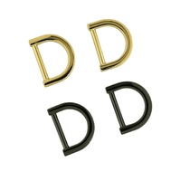 Matériel d'anneau en D en métal en alliage de zinc Accessoires de ceinture de portefeuille à boucle en D de haute qualité Accessoires de sac décoratifs