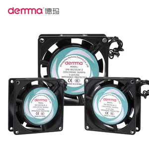 Dc Ac Axial Fanมอเตอร์ 12V ถึง 24V ถึง 220V 380Vไฟฟ้าAxial FlowพัดลมสําหรับHvacฟาร์มและโรงงานผลิต