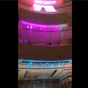 Projection <span class=keywords><strong>de</strong></span> fontaine à rideau d'eau en laiton/acier inoxydable 304 <span class=keywords><strong>de</strong></span> taille personnalisée moderne <span class=keywords><strong>de</strong></span> conception libre pour centre commercial Normal - Product Image 2