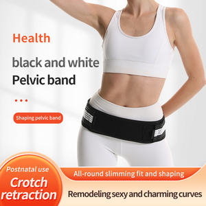 Cinturón de soporte de articulación sacroilíaca de neopreno personalizable, soporte de compresión de cadera ajustable y cinturón pélvico para articulación SI - Product Image 2