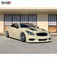 Parachoques de Fibra de Vidrio G37, Compatible con Modelos Infiniti G37 de Dos Puertas 2007-2013, Modificado con Parachoques de Fibra de Vidrio IPL