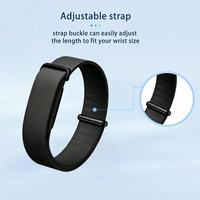 Correa de Metal con Cierre para Google Fitbit Air, Correa Deportiva de Silicona para Reloj Inteligente Fitbit Air