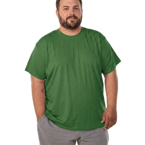 T-shirt casual da uomo <span class=keywords><strong>JX</strong></span>, tinta unita, vestibilità regolare, 5XL, magliette lunghe neutre all'ingrosso - Product Image 1