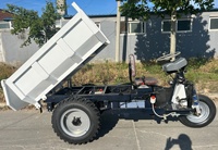 Camion benne électrique mini-dumper sur roues pour l'exploitation minière, avec une charge utile de 400 kg et une vitesse de 70 km/h