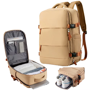 Sac de voyage d'affaires personnalisé pour ordinateur <span class=keywords><strong>portable</strong></span>, sac de week-end, sac à dos approuvé par les compagnies aériennes avec compartiment à chaussures - Product Image 1