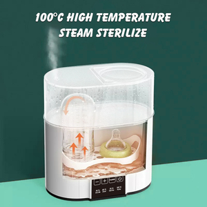 Calentador de biberones doble Digital Calentador de leche rápido Sream Esterilizador Descongelación Calentador de alimentos Control de temperatura Calentador de leche para bebés - Product Image 5