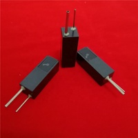 35*12.4*12.4mm Q614 Analyseur de Biochimie Flow Cuvette Quartz Glass Cell