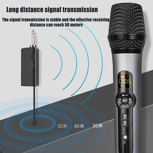 GAW-008B Construit-dans la réverbération carte son microphone dédié variété de son chant des effets sans fil microphone - Product Image 4