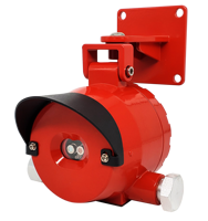 Détecteur de gaz UV WGSensor FD10-UV avec système d'alarme incendie, couleur rouge, DC24V 6V pour usines chimiques