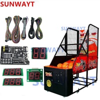 Kits électroniques à jetons de machine de jeu d'arcade de basket-ball de rue