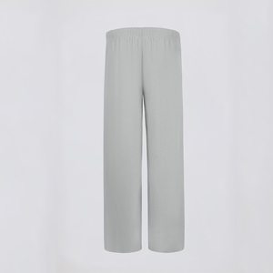 <span class=keywords><strong>Pantalons</strong></span> <span class=keywords><strong>de</strong></span> survêtement larges en coton doux pour femmes, respirants, jambes droites, <span class=keywords><strong>pantalons</strong></span> <span class=keywords><strong>de</strong></span> <span class=keywords><strong>jogging</strong></span> <span class=keywords><strong>de</strong></span> printemps - Logo personnalisé, athleisure, uni, simple, vierge - Product Image 3