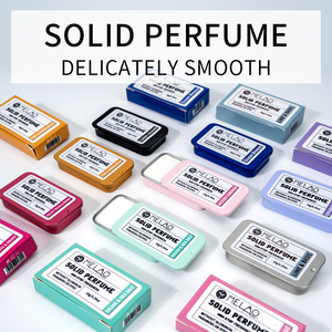 Set de Regalo Vegano, Ecológico y Natural de Marca Privada OEM, Barra de Perfume Sólida Portátil para Viaje, Bálsamo de Colonia Sólida para Hombres y Mujeres - Product Image 2