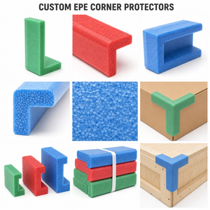 Protection d'angle en <span class=keywords><strong>mousse</strong></span> EPE en forme de L pour emballage de cartons, protection d'angle personnalisable en épaisseur, taille et largeur, faible MOQ - Product Image 3