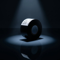Cinta de tinta para estampado en caliente para máquinas de codificación, lámina de codificación por lotes, negra, 30mm*100m