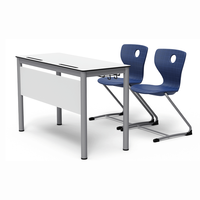 Meubles scolaires, ensemble de bureau et chaise double pour enfants