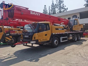 รถเครน SANY STC250C5-1 มือสอง ขนาด 25 ตัน ปี 2020 ใช้งาน 5000 ชั่วโมง อุปกรณ์วิศวกรรมไฮดรอลิกเคลื่อนที่ - Product Image 4